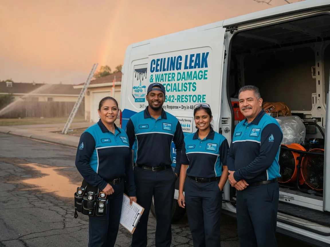 Ceiling Leak Cleanup company in Summerland, CA